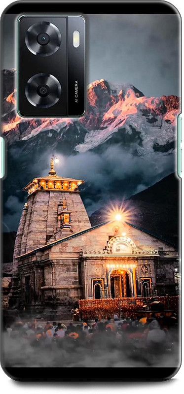 KEYCENT Back Cover for OPPO A57e, CPH23870 KEDARNATH, SHIVJI, LORD SHIVA, MAHADEV, BHOLENATH, GOD  (Multicolor, Shock Proof, Pack of: 1)