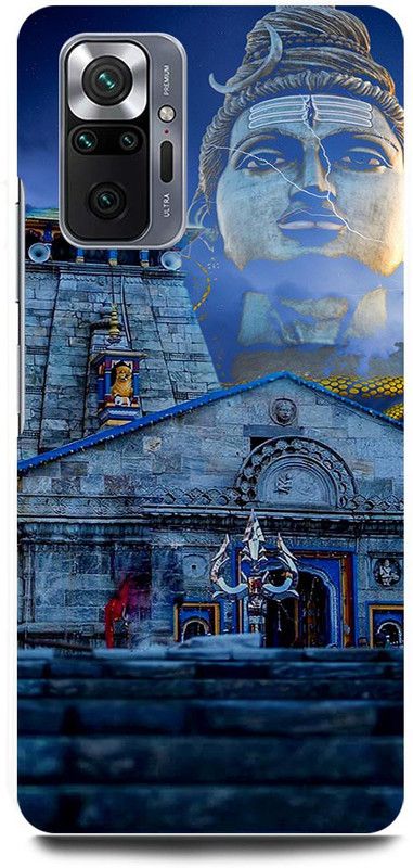 FRONK Back Cover for REDMI Note 10 Pro, KEDARNATH, SHIV, JI, MAHAKAL, MAHADEV  (Blue, Hard Case, Pack of: 1)