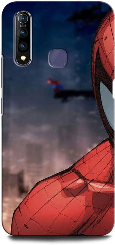 GRAFIQE Back Cover for Vivo Z1Pro 1951/PD1911F_EX SPIDERMAN, SPIDERMAN LOGO, SPIDERMAN, IRON MAN  (Multicolor, Shock Proof, Pack of: 1)