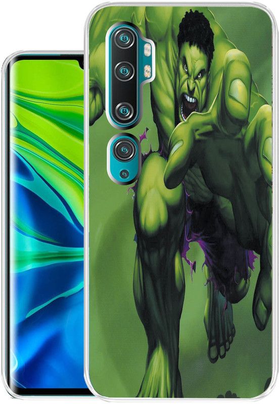 Case Club Back Cover for Mi Redmi Note 10 Pro  (Green, Grip Case, Silicon, Pack of: 1)