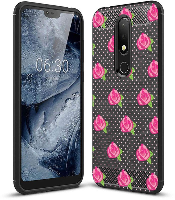 Flipkart SmartBuy Back Cover for Nokia 6.1 Plus  (Multicolor, Shock Proof, Pack of: 1)