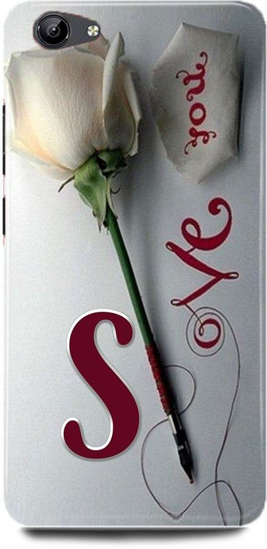MP ARIES MOBILE COVER Back Cover for Vivo Y69/1714 S Loves S Name,S Name, S Letter, Alphabet,S Love S NAME  (Multicolor, Hard Case, Pack of: 1)