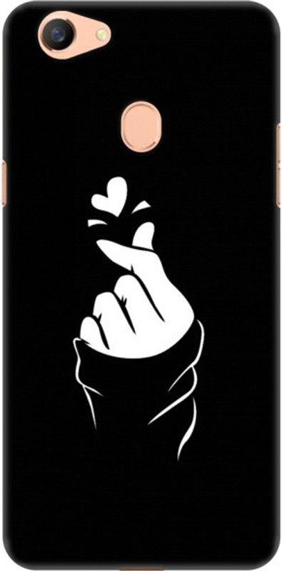 COBIERTAS Back Cover for Oppo A71  (Black, White)