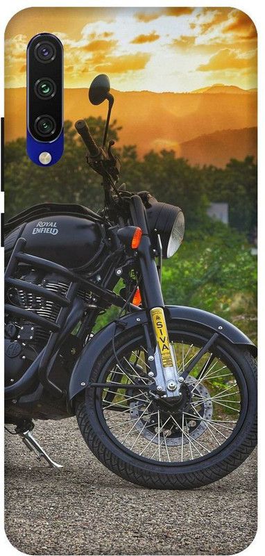 SSMORYA Back Cover for Redmi Mi A3 Royal Bike Printed Back Cover  (Multicolor, Waterproof, Pack of: 1)