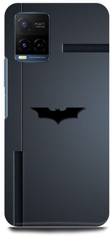 play fast Back Cover for Vivo Y33T, V2146 BATMAN, LOGO, SIGN, DESIGN  (Grey, Hard Case, Pack of: 1)