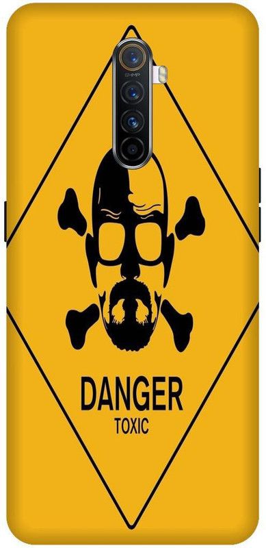 SSMORYA Back Cover for Realme X2 Pro Danger Skull Printed Back Cover  (Multicolor, Waterproof, Pack of: 1)
