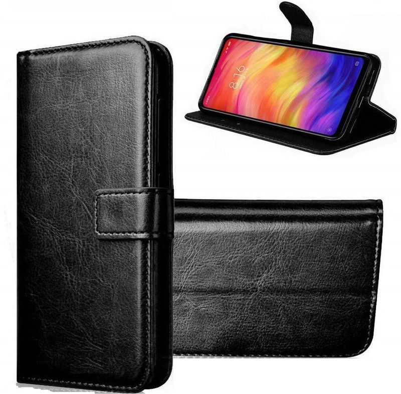 COVERBLACK Flip Cover for Redmi Note 9Pro Max  (Black, Dual Protection, Pack of: 1)