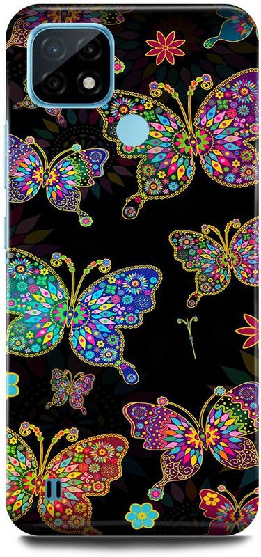 FRONK Back Cover for Realme C21Y  (Multicolor, Hard Case, Pack of: 1)