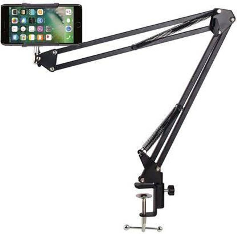 SUREELEE HandsFree Arms Desk Stand Holder for Phone Universal Phone Stand Fit On Desktop Bed For Office Mobile Holder Mobile Holder