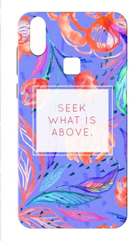 Casemaker Back Cover for Vivo V9 Pro  (Multicolor, Hard Case, Pack of: 1)