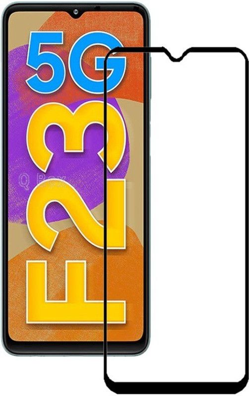 Q Box Edge To Edge Tempered Glass for Samsung Galaxy F23 5G  (Pack of 1)