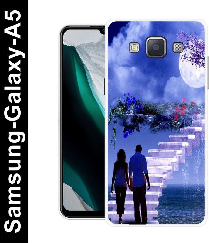 BAILAN Back Cover for Samsung Galaxy A5  (Multicolor, Grip Case, Silicon, Pack of: 1)