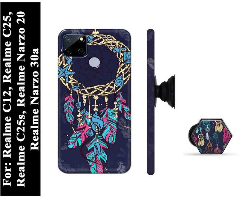 Elite Case Back Cover for Realme C12, Realme C25, Realme C25s, Realme Narzo 20, Realme Narzo 30a  (Multicolor, Cases with Holder)