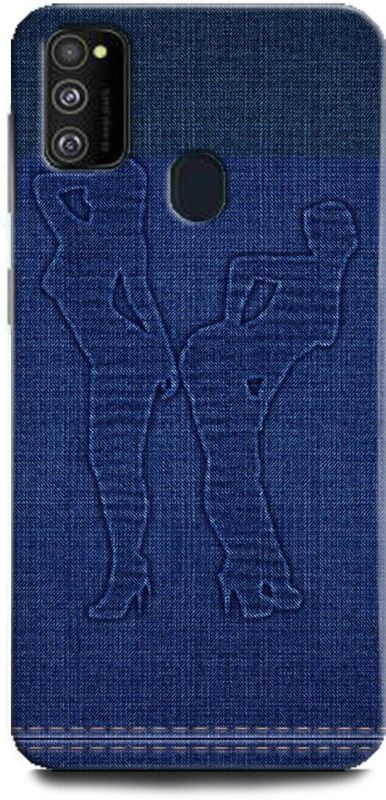 WallCraft Back Cover for Samsung Galaxy M30s  (Blue, Dual Protection)