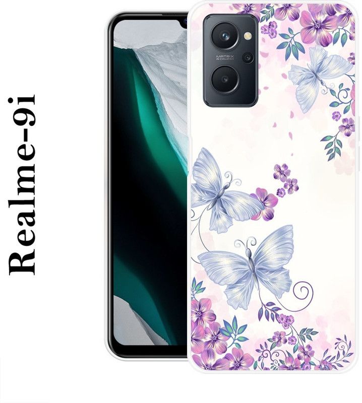 JATLAND Back Cover for Realme 9i  (Multicolor, Grip Case, Silicon)