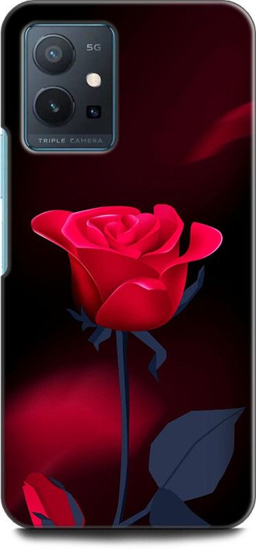 KEYCENT Back Cover for Vivo T1 5G, V2141 PINK ROCE, BOUQUET, ROSES, FLOWERS, NATURE, ABSTRACT  (Multicolor, Shock Proof, Pack of: 1)