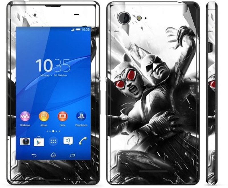 Snooky Sony Xperia E3 Mobile Skin  (Black)