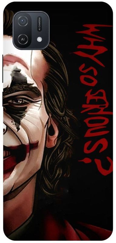 PICHKU Back Cover for OPPO A16K-CPH2349-NEW,JOKER,ANONYMOUS,BLADE,HACKER,MASK,VILLAIN  (Red, Hard Case, Pack of: 1)