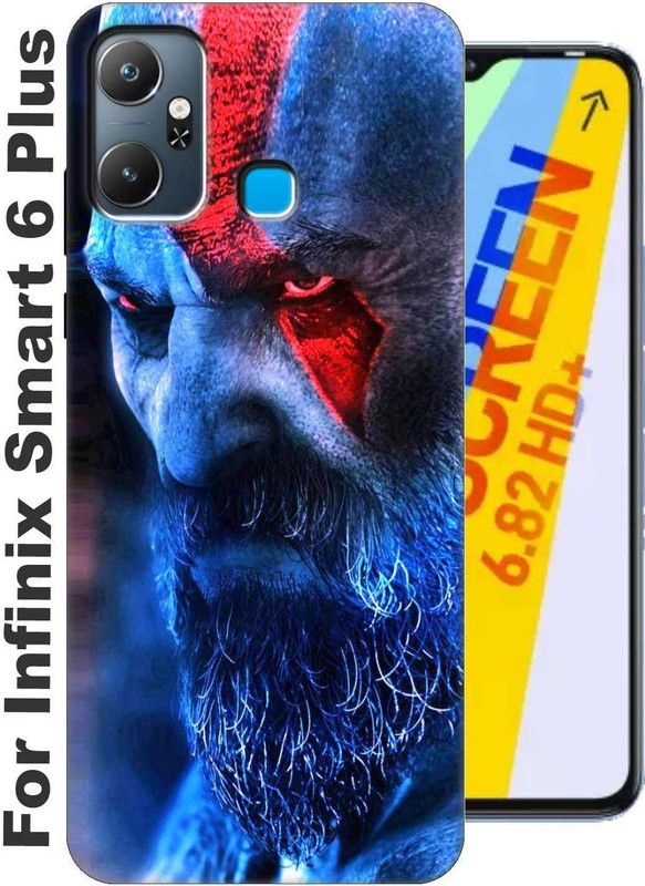 YorktoSis Back Cover for Infinix Smart 6 Plus 2602  (Red, Shock Proof, Silicon, Pack of: 1)
