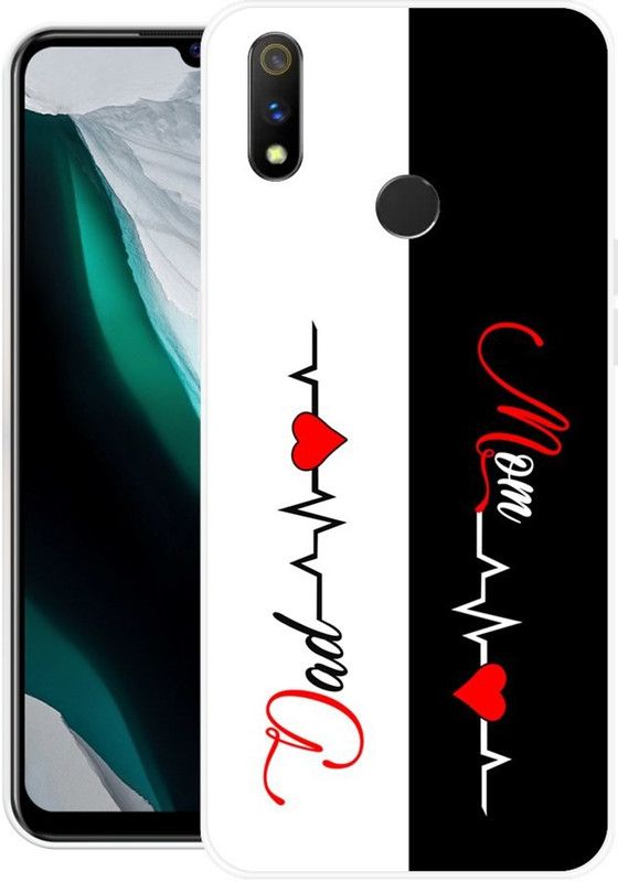 KLC Back Cover for Realme 3 Pro  (Multicolor, Silicon)