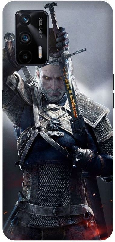 UMPRINT Back Cover for Realme X7 Max/RMX3031 Thor Thore Hammer Avenger Printed Back Cover  (Multicolor, Hard Case, Pack of: 1)