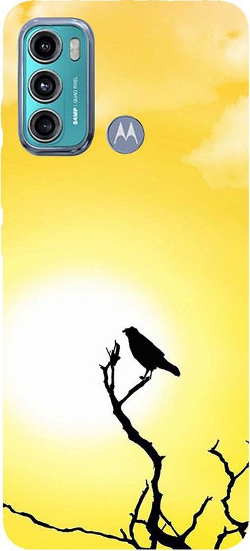 SmartNxt Back Cover for Moto G40 fusion  (Yellow, Flexible, Silicon)