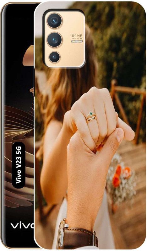 BUYMORE Back Cover for Vivo V23 5G, [Not For Vivo V23 Pro 5G]  (Multicolor, Silicon, Pack of: 1)