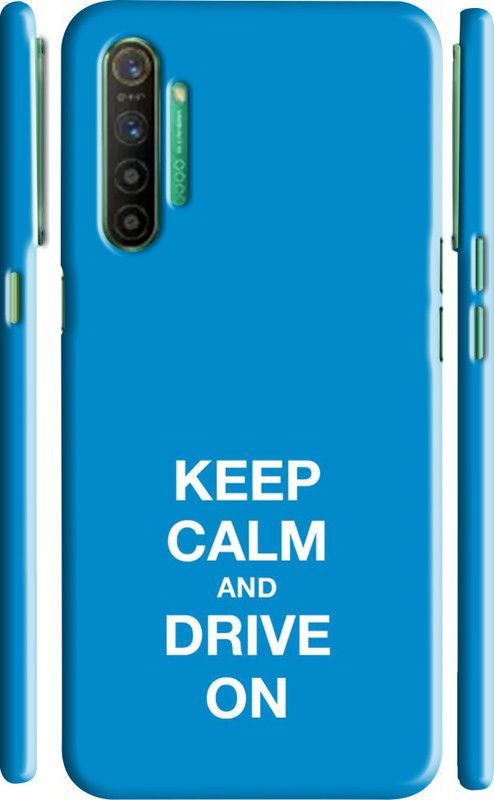 LETAPS Back Cover for Realme X2 / Realme XT  (Blue, White, Hard Case)