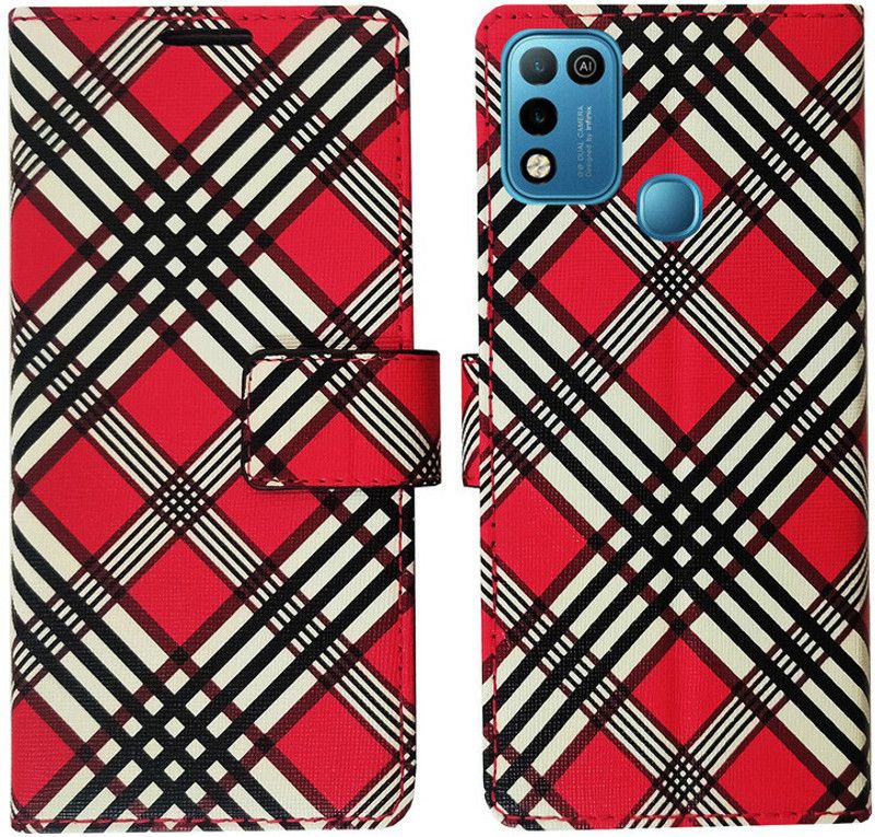 Dhar Flips Flip Cover for Infinix Hot 10 Play in High Quality  (Purple, Pack of: 1)