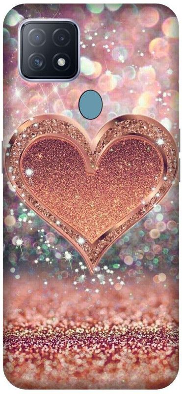 VS PRINT LINK Back Cover for OPPO A15 , CPH2185 , LOVE, ABSTRACT, women,Texture,  (Brown, Hard Case, Pack of: 1)