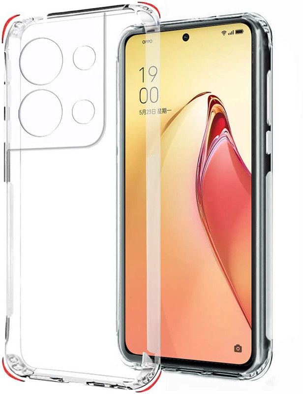 Casotec Back Cover for Oppo Reno8 Pro 5G  (Transparent, Silicon, Pack of: 1)