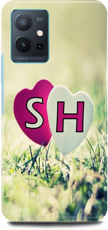 JUGGA Back Cover for OPPO K10, CPH2373, S LOVES H NAME,S NAME, H LETTER, ALPHABET,S LOVE H NAME  (Green, Hard Case, Pack of: 1)