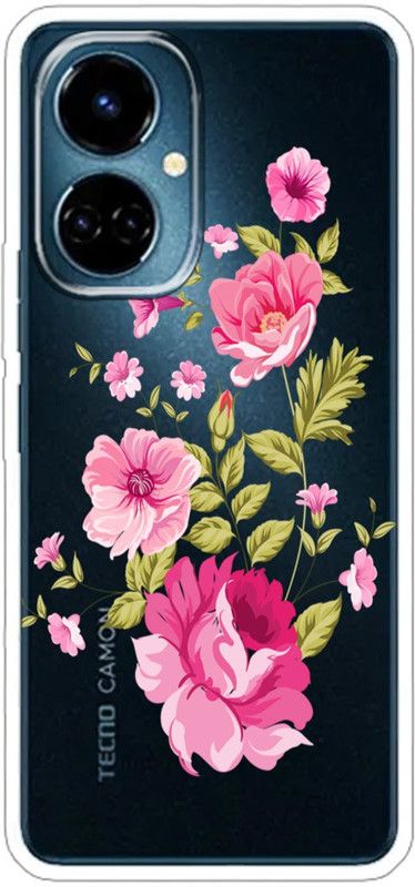 BeauCase Back Cover for Tecno Camon 19, Camon 19  (Multicolor, Grip Case, Silicon, Pack of: 1)