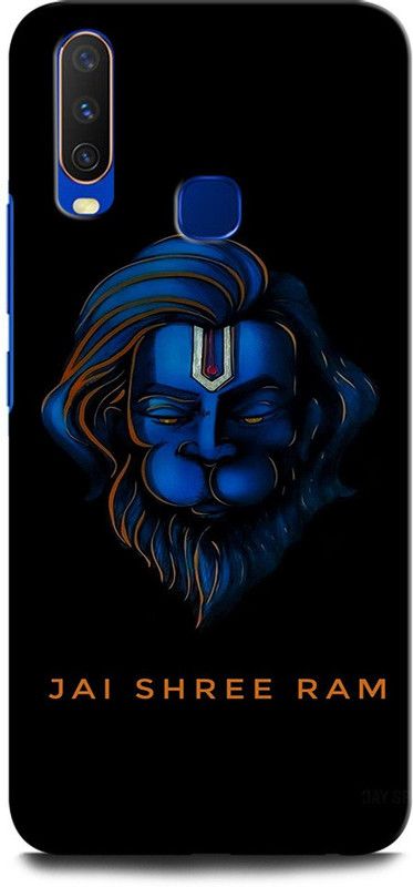 GRAFIQE Back Cover for Vivo Y17 1902 HANUMAN JI , LORD HANUMAN, GOD, BAJRANGBALI  (Multicolor, Shock Proof)