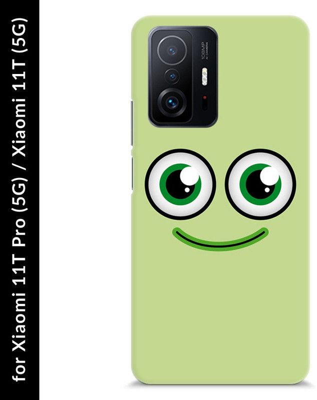 Chiraiyaa Back Cover for Xiaomi 11T 5G  (Green)