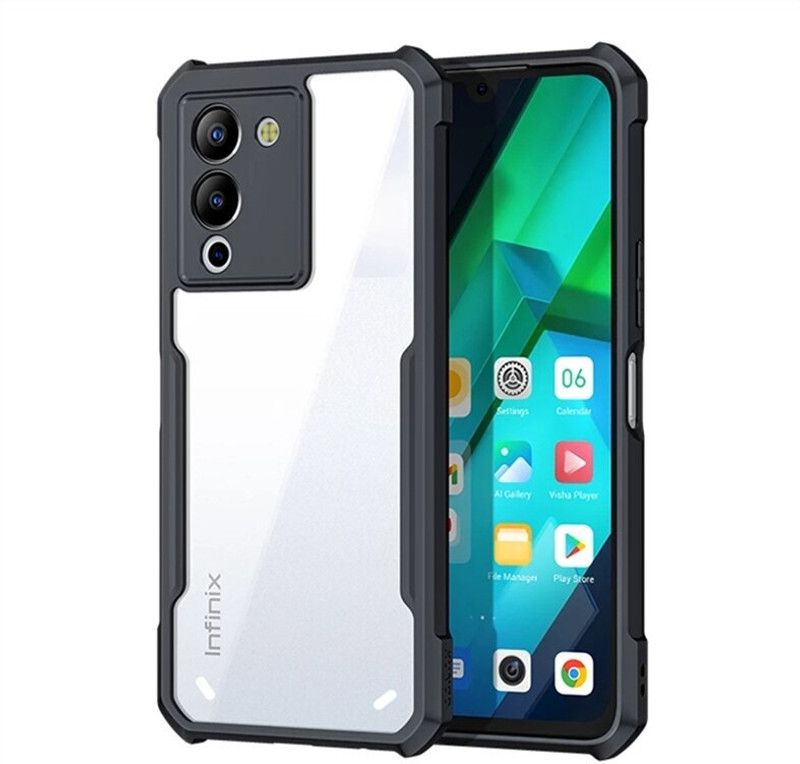 Aaralhub Front & Back Case for Infinix Note 12 Pro 5G  (Transparent, Camera Bump Protector)