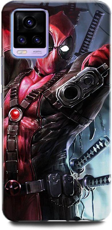 INDICRAFT Back Cover for Vivo V20, V2025 DEADPOOL, MARVEL, SUPERHERO, COMIC  (Multicolor, Hard Case, Pack of: 1)