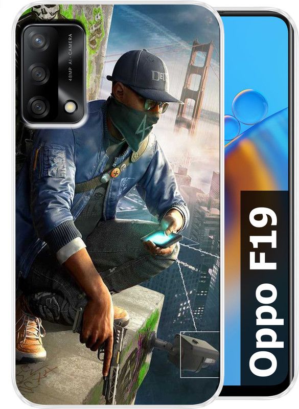vipax Back Cover for Oppo F19  (Multicolor, Silicon)