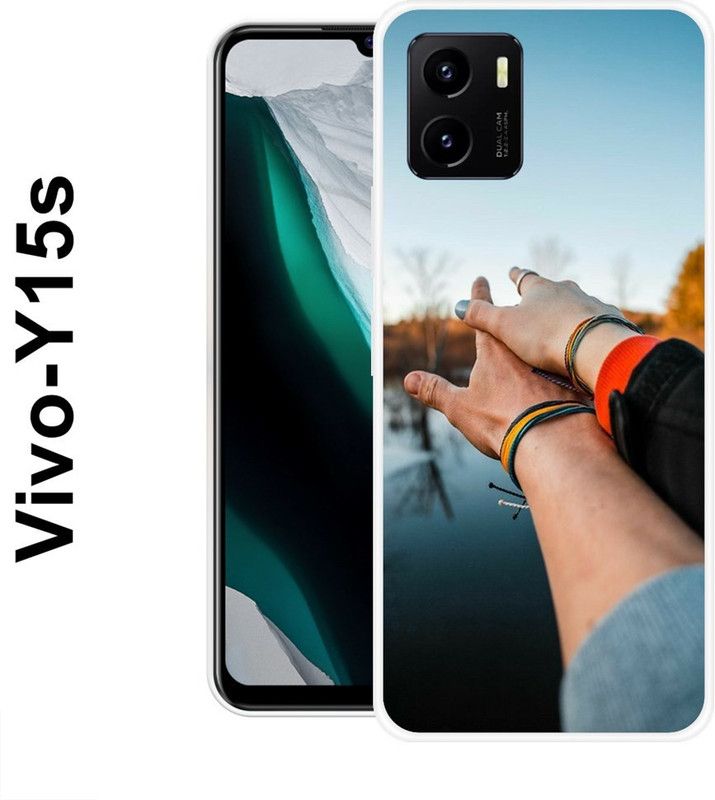 JATLAND Back Cover for Vivo Y15s  (Multicolor, Silicon)