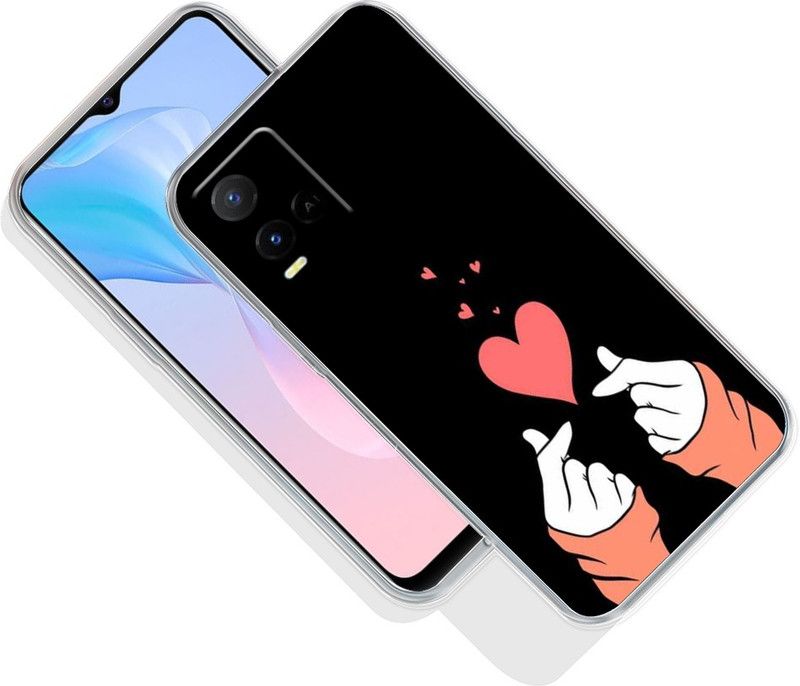 omnmo Back Cover for Vivo Y21A  (Multicolor, Dual Protection, Silicon, Pack of: 1)