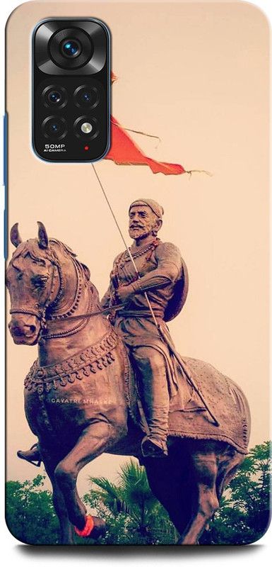 ORBIQE Back Cover for Redmi Note 11s SHIVAJI, CHATRAPATI SHIVAJI MAHARAJ, INDIAN KING  (Multicolor, Hard Case, Pack of: 1)