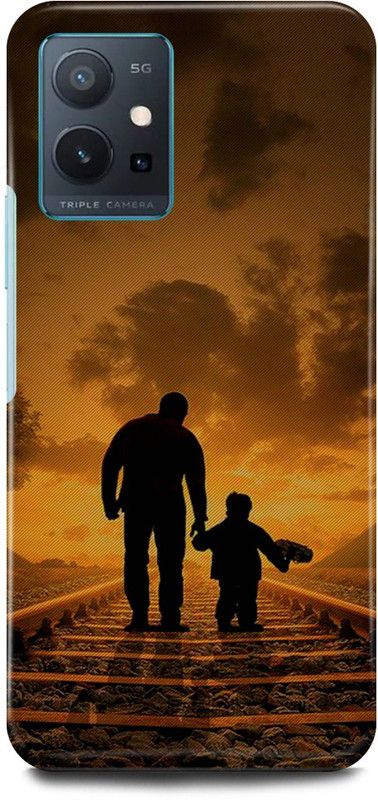 JUGGA Back Cover for OPPO A96, CPH2333, MOTHER, FATHER, MOM, DAD, LOVE  (Brown, Hard Case, Pack of: 1)