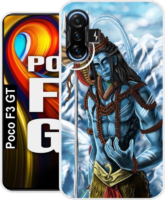 Tokito Back Cover for Poco F3 GT 5G  (Multicolor, Grip Case, Silicon)