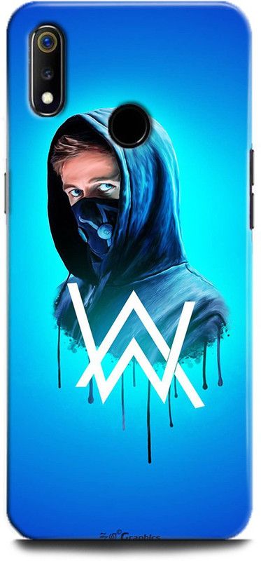 Afterglow Back Cover for Realme 3i ALAN WALKER, EDM DJ, FADED, SINGER, DJ, EDM, COOL  (Multicolor, Shock Proof, Pack of: 1)