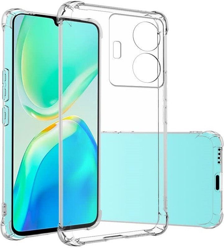 NKCASE Back Cover for IQOO Z6 Lite 5G  (Transparent, Shock Proof, Silicon, Pack of: 1)