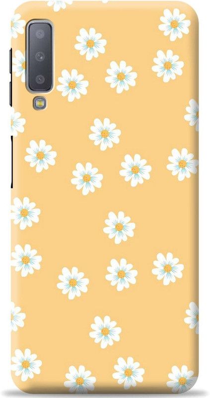 Crafter Back Cover for Samsung Galaxy A7 2018 Edition  (Orange, Shock Proof, Pack of: 1)
