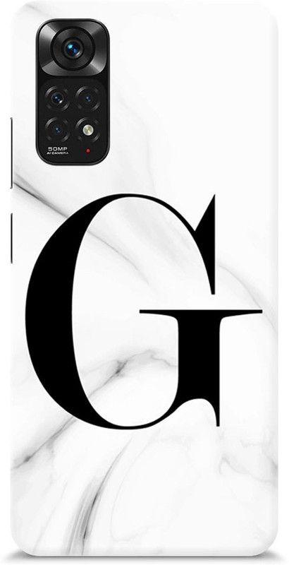 Chiraiyaa Back Cover for Redmi Note 11  (Black, White)