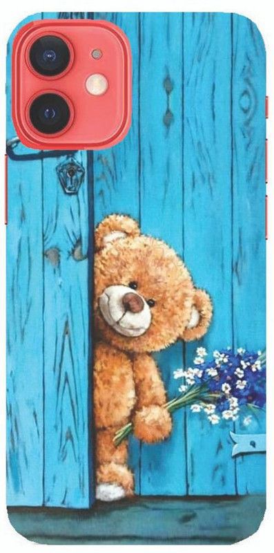 HELLO CASE Back Cover for Apple iPhone 12, Apple iPhone 12 Pro  (Blue, Brown, Hard Case)