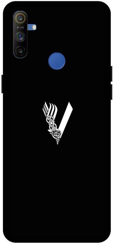 SSMORYA Back Cover for Realme Narzo 20A, V Letter Printed Back Cover  (Multicolor, Hard Case, Pack of: 1)