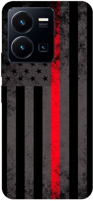 BYXIS Back Cover for Vivo Y22 America Flag, American Flag, America1718  (Multicolor, Shock Proof, Pack of: 1)